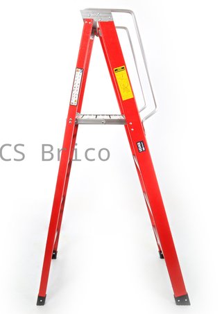 Escalera Fibra Tijera 2x4 - 1,14 Metros - 10400 - Mader