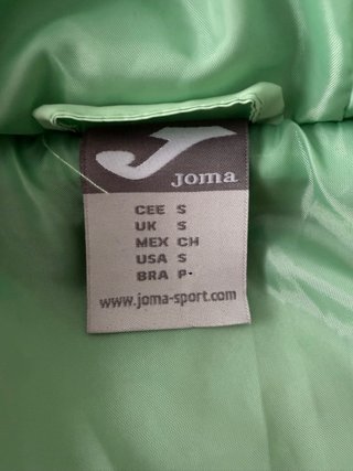 Chaquetón Joma Verde Talla S