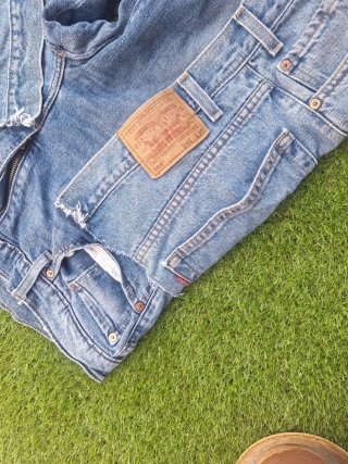 Levi's 501 Custom Jeans Shorts Vintage