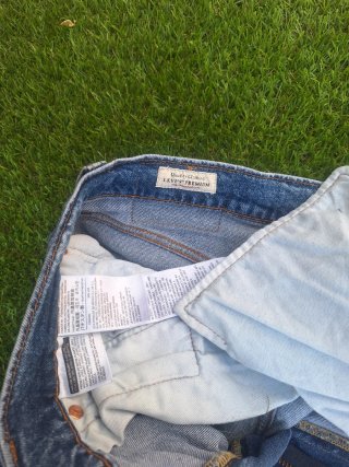Levi's 501 Custom Jeans Shorts Vintage