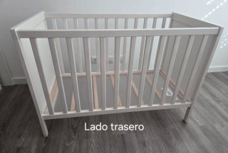 Cuna Ikea Sundvik Blanca 60x120cm