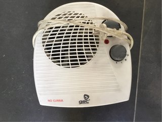 Lote: Calefactor y Plancha Eléctrica