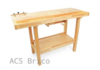 Mesa Carpintero Madera 126 Cm - 65277 - Mader