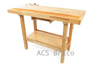 Mesa Carpintero Madera 126 Cm - 65277 - Mader