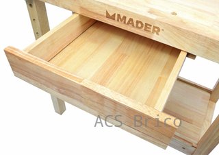 Mesa Carpintero Madera 126 Cm - 65277 - Mader