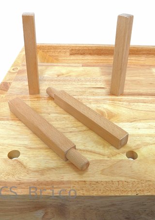Mesa Carpintero Madera 126 Cm - 65277 - Mader