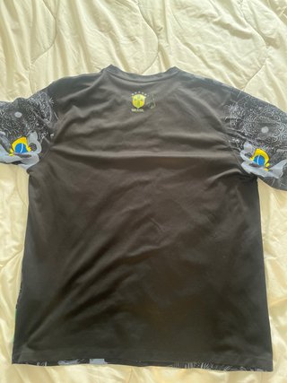 Camiseta Nike Cristo Redentor Negra Gris