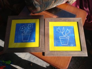 Lote de 2 cuadros decorativos