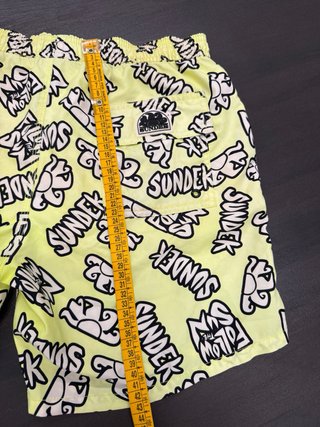 Costume da bagno Sundek giallo con stampa