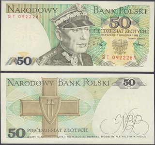 POLONIA - 6 billetes 20, 50, 100 (x2), 500 y 1.000