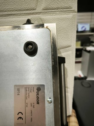 Plancha Vitrocerámica Fulgor 1990W