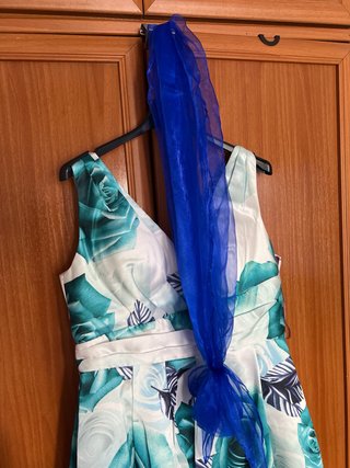 Vestido fiesta floral talla 42