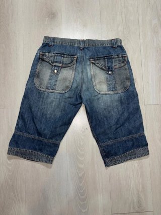 Pantalones y2k jorts vintage retro 00s cargo