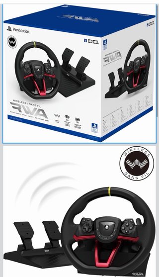Volante Hori Apex Wireless per PS5-PS4-PC