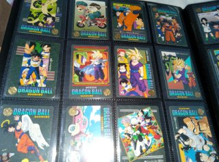 Colección Tarjetas Dragon Ball Z visual adventure