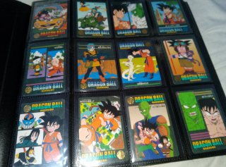 Colección Tarjetas Dragon Ball Z visual adventure