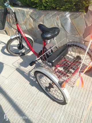 Triciclo Eléctrico Monty 5 Marchas