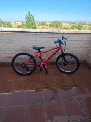 Bicicleta infantil 20'' 5 velocidades