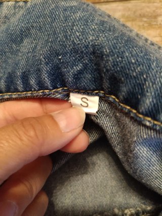 Tuta jeans corta