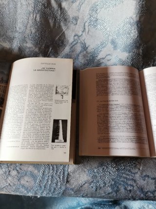 Lote 2 libros arquitectura e historia medieval