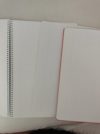 Pack 3 Cuadernos A4 Cuadrícula