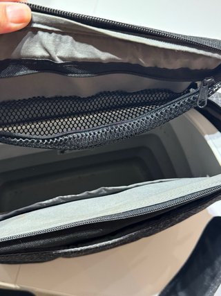 Silla y nevera de viaje para bebé