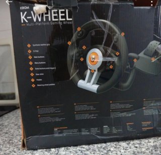 Volante Krom K-WHEEL Multi-Plataforma