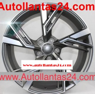 Juego 4 llantas para Audi rs620 antracita  r123234