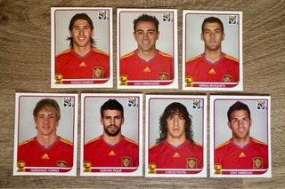 Cromos Mundial 2010 España