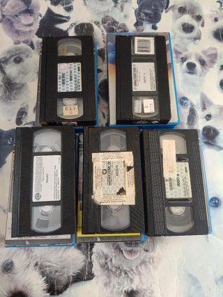 Saga VHS Rocky 1, 2, 3, 4, 5 Stallone LEER
