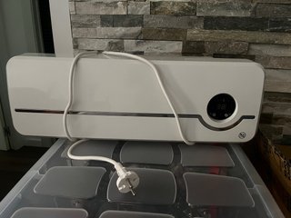 Calefactor de baño blanco