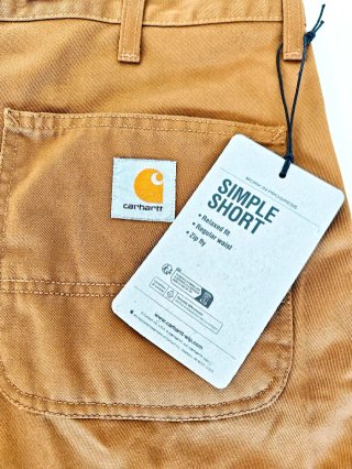 Carhartt Pantalones Cortos Marrón Talla 31