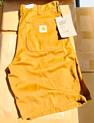 Carhartt Pantalones Cortos Marrón Talla 31