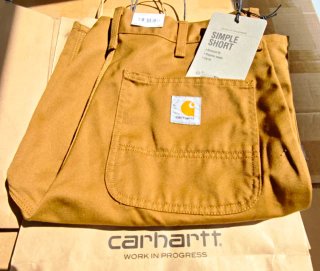Carhartt Pantalones Cortos Marrón Talla 31