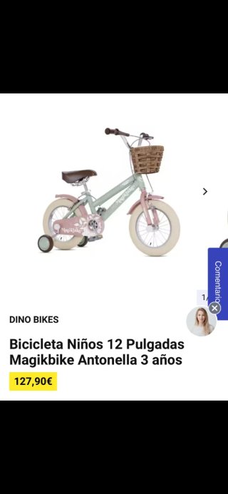 Bicicleta Niños 12 Magikbike Antonella