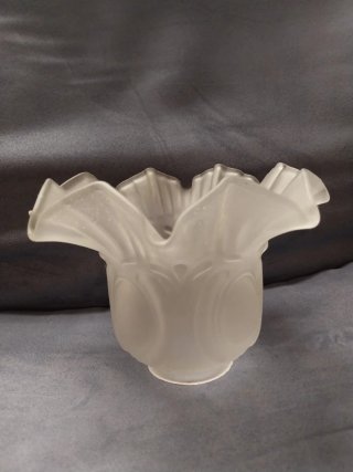 6 Tulipas de lámpara de cristal