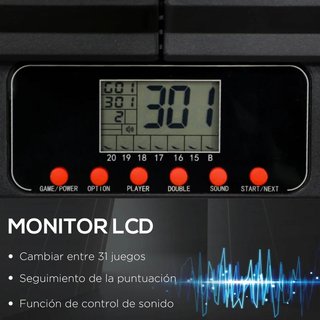 Diana Electrónica 31 Juegos 8 Jugadores con LCD