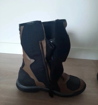 Botas de moto R-TECH Marrón y Negro Waterproof
