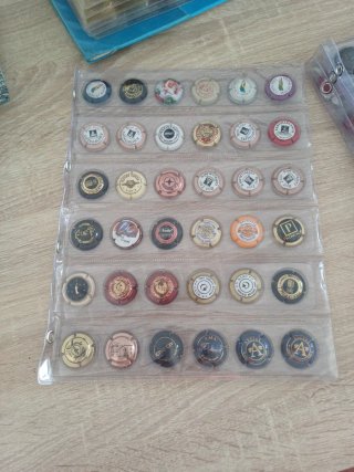 Chapas de Cava Colección