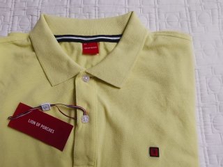 Polo Lion of Porches Amarillo Talla XL