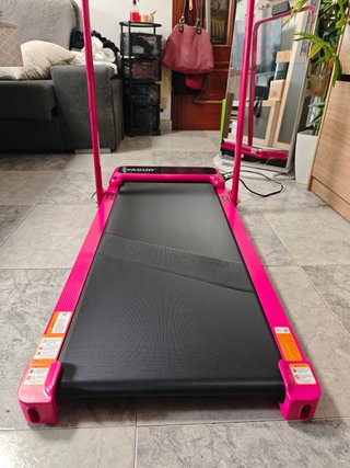 Cinta de andar YAGUD plegable rosa