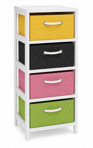 Mueble Inalsa 4 cajones colores