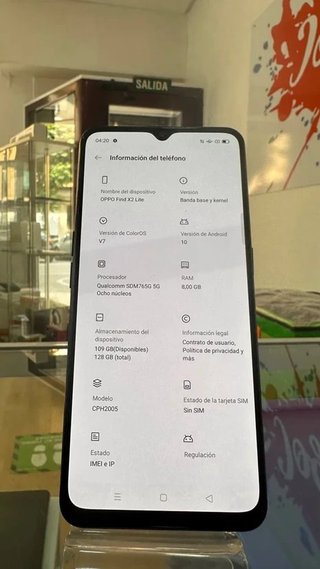 Oppo Find X2 Lite Azul Marino 128GB
