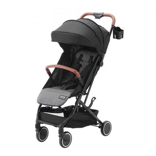 Cochecito de Bebé Estándar, Cochecito para Niños con Respaldo Ajustable de 95°-175° y Reposapiés Ajustable de 0/90° y Plegado con Un Solo Clic, Cochecito para Recién Nacidos con Portavasos y Bolsa...