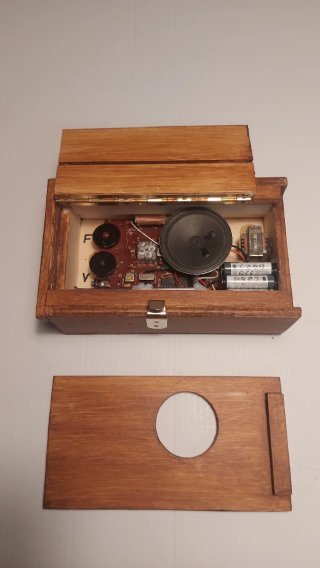Radio de madera