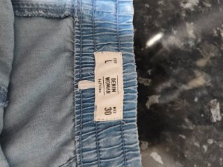 Pantalón corto vaquero azul