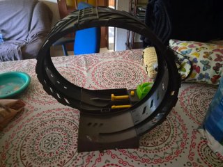 Pista Monster Truck y Hot Wheels