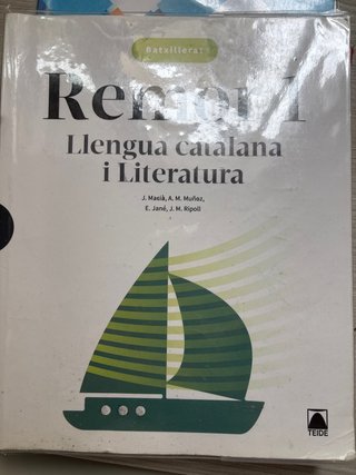 Remor. Llengua catalana i Literatura 1 Batxillerat