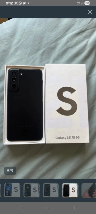 Samsung s21 como nuevo en su caja 128g