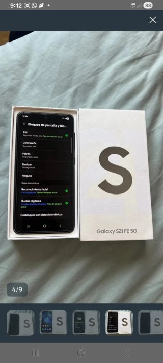 Samsung s21 como nuevo en su caja 128g